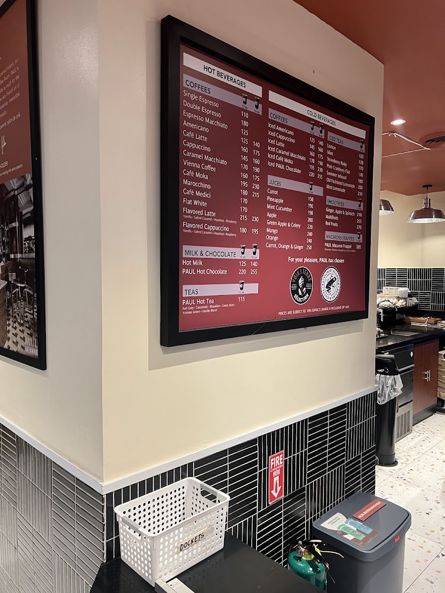 Paul Le Café Photo Menu 9