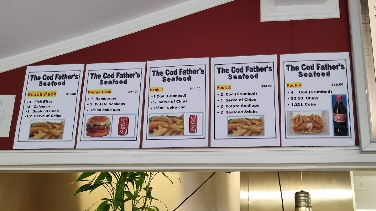The Cod Father Photo Menu 8