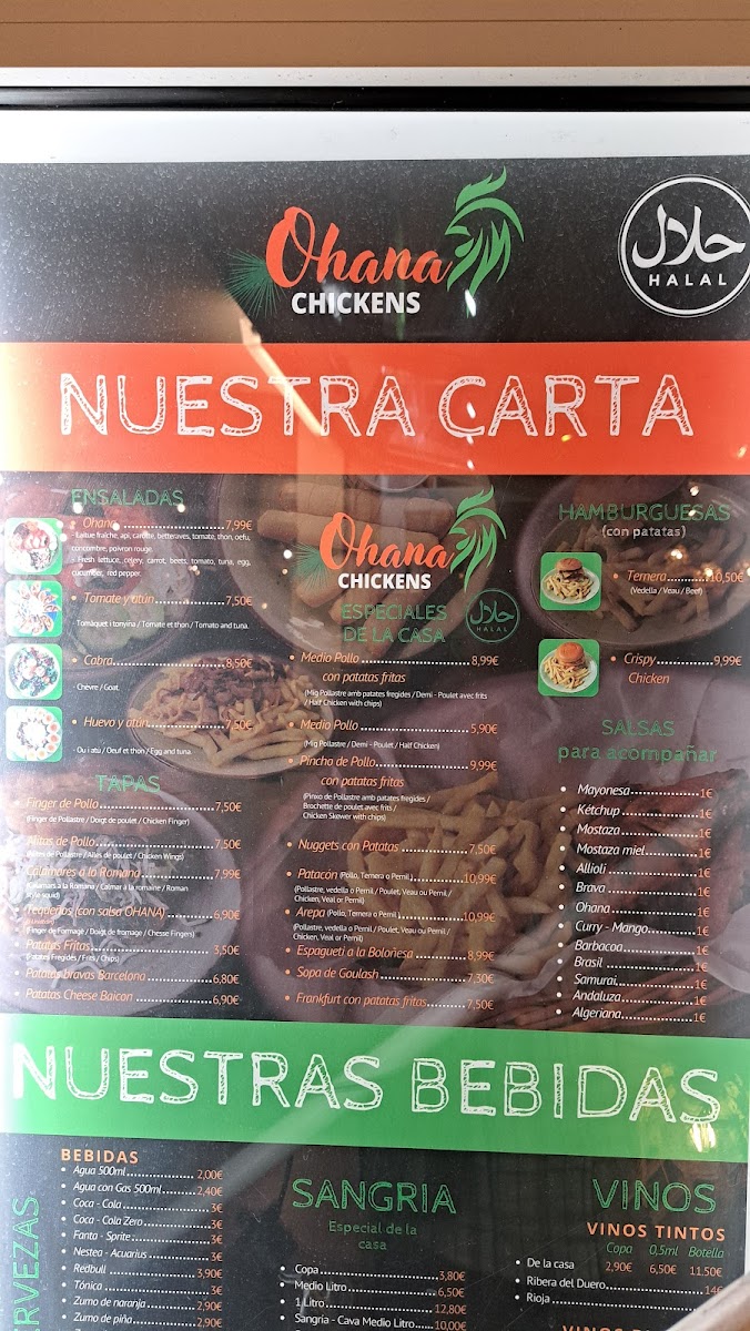 Restaurant Ohana Chickens Photo Menu 7