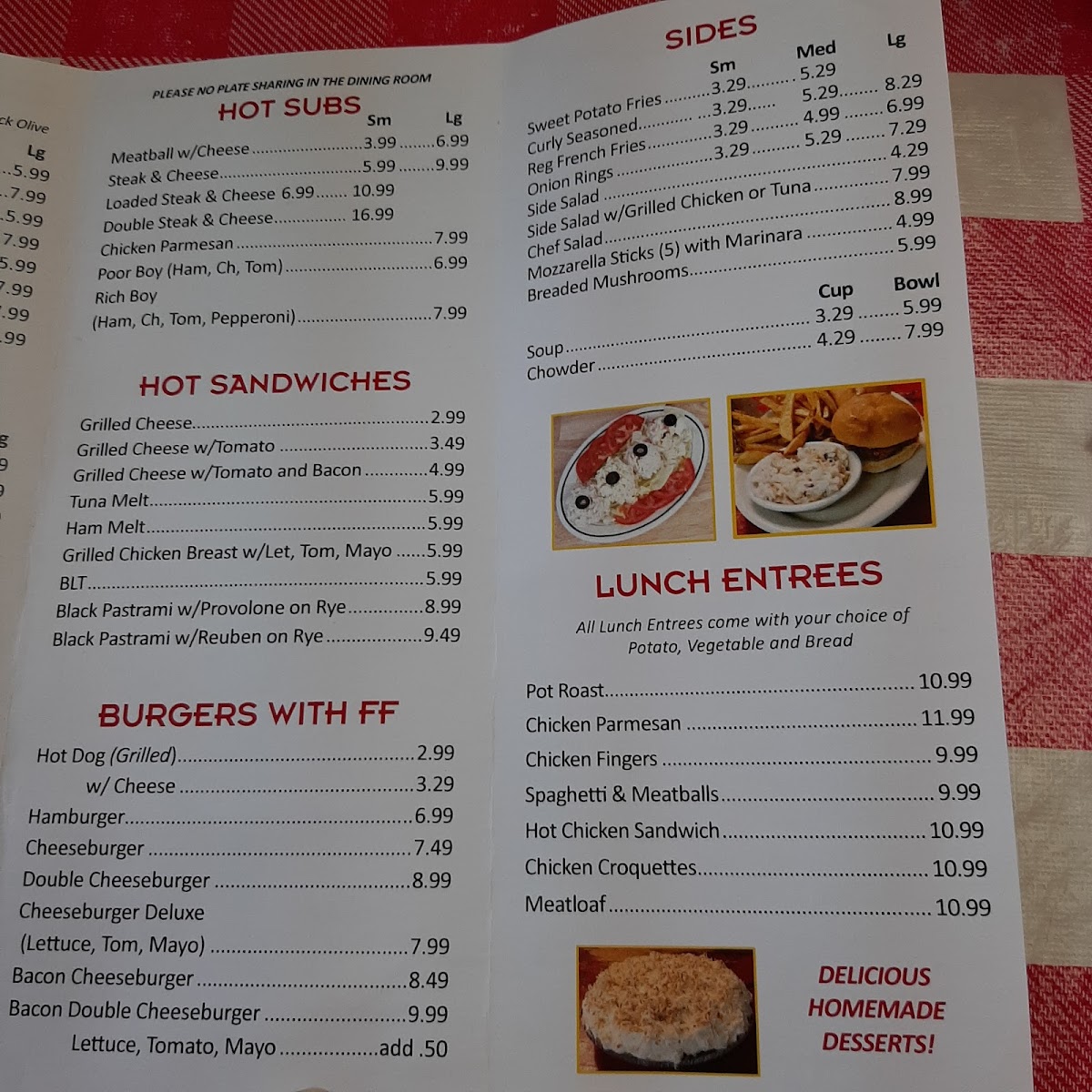 Auto Mile Diner Photo Menu 8