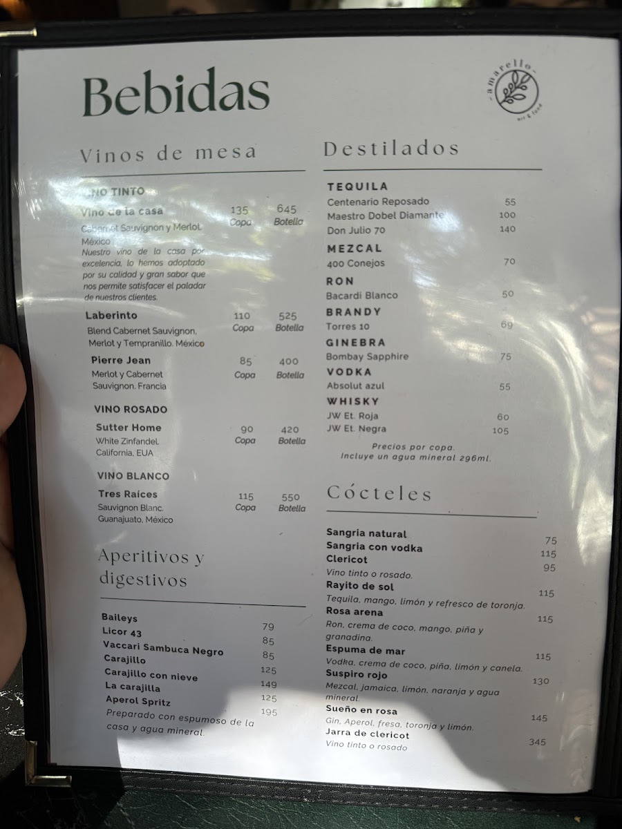 Amarello Arbide Photo Menu 6