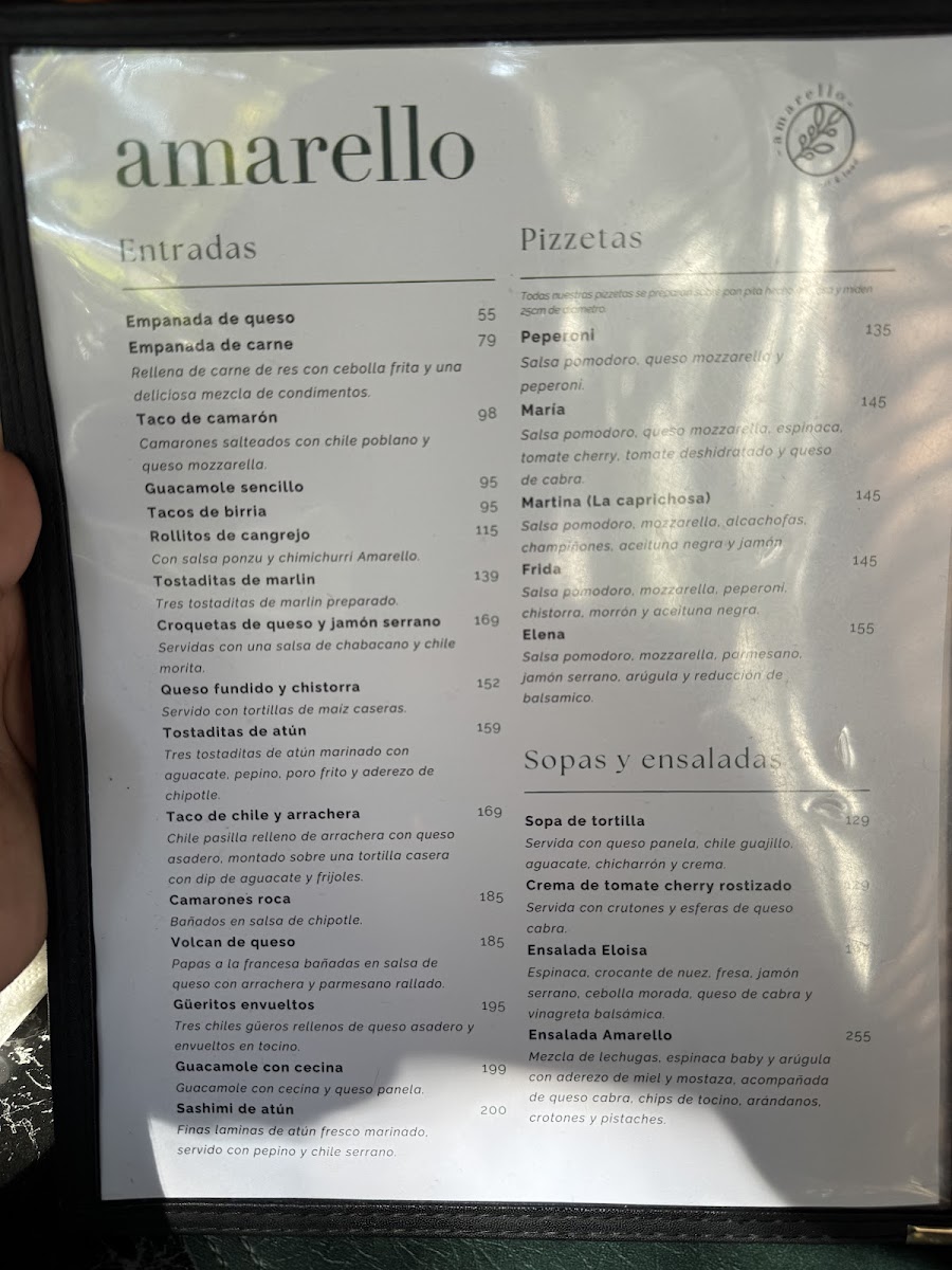 Amarello Arbide Photo Menu 9