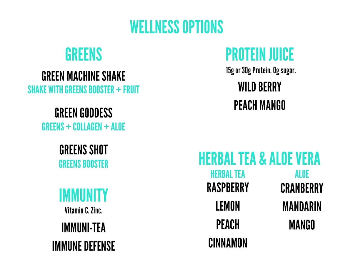 Encore Nutrition Photo Menu 3