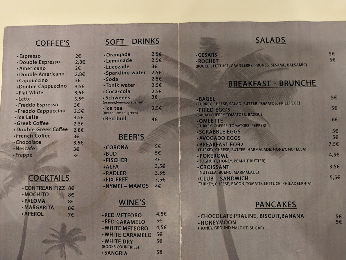 Pocapū Brunch & Breakfast Photo Menu 1
