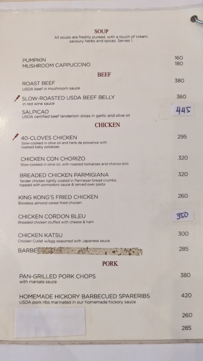 Kitchen's Best Photo Menu 3