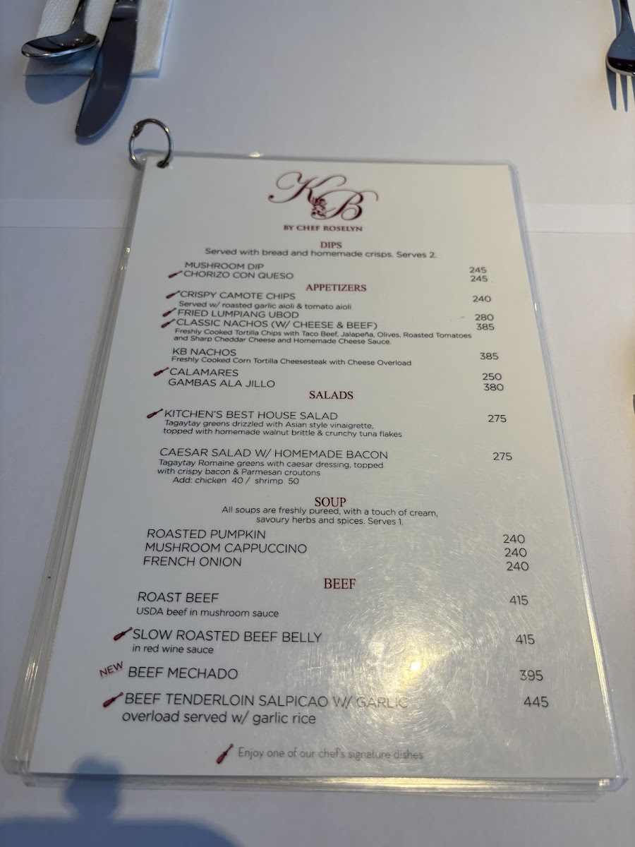 Kitchen's Best Photo Menu 4