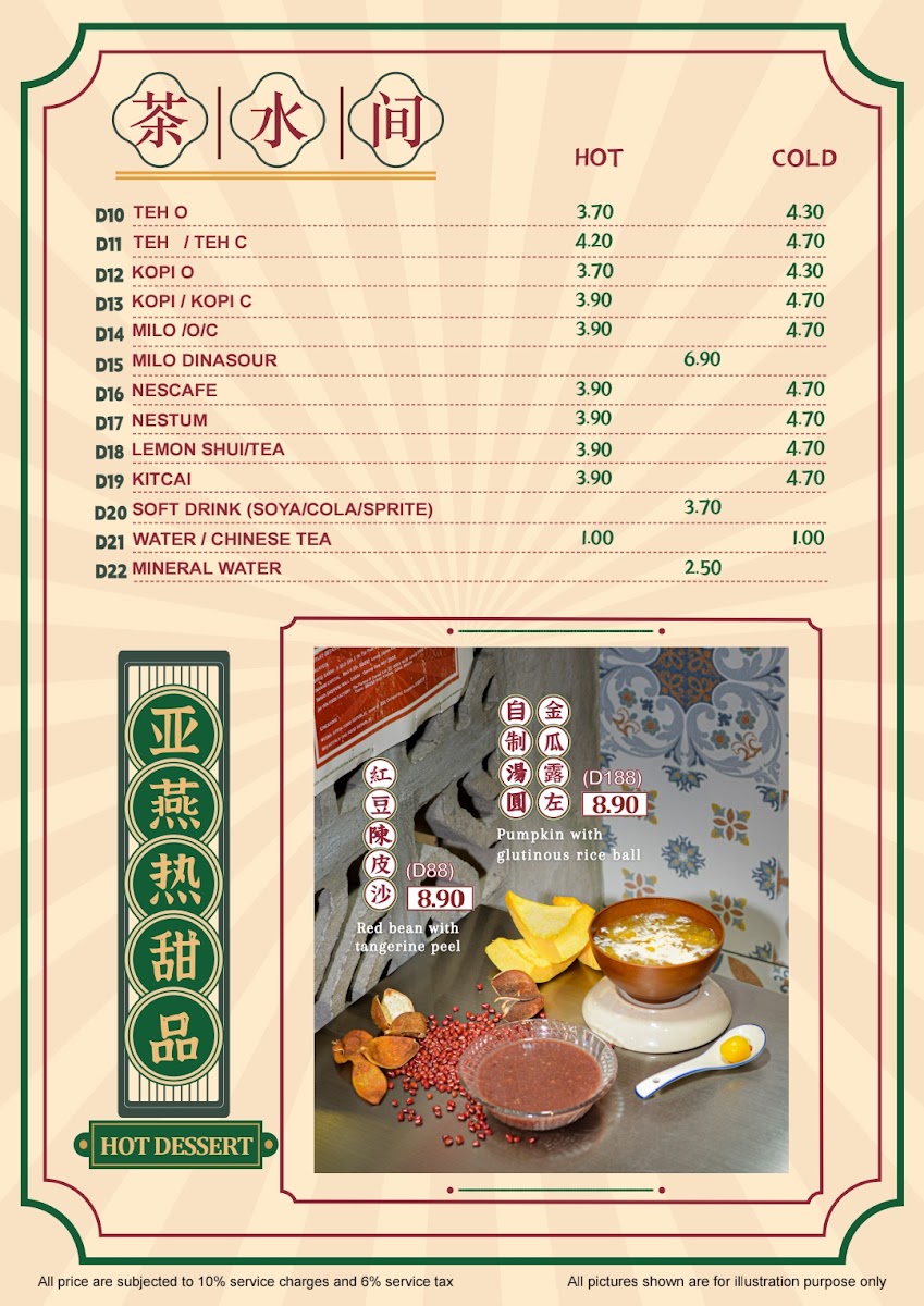 Traditional Fried Pork Kuey Teow Photo Menu 2