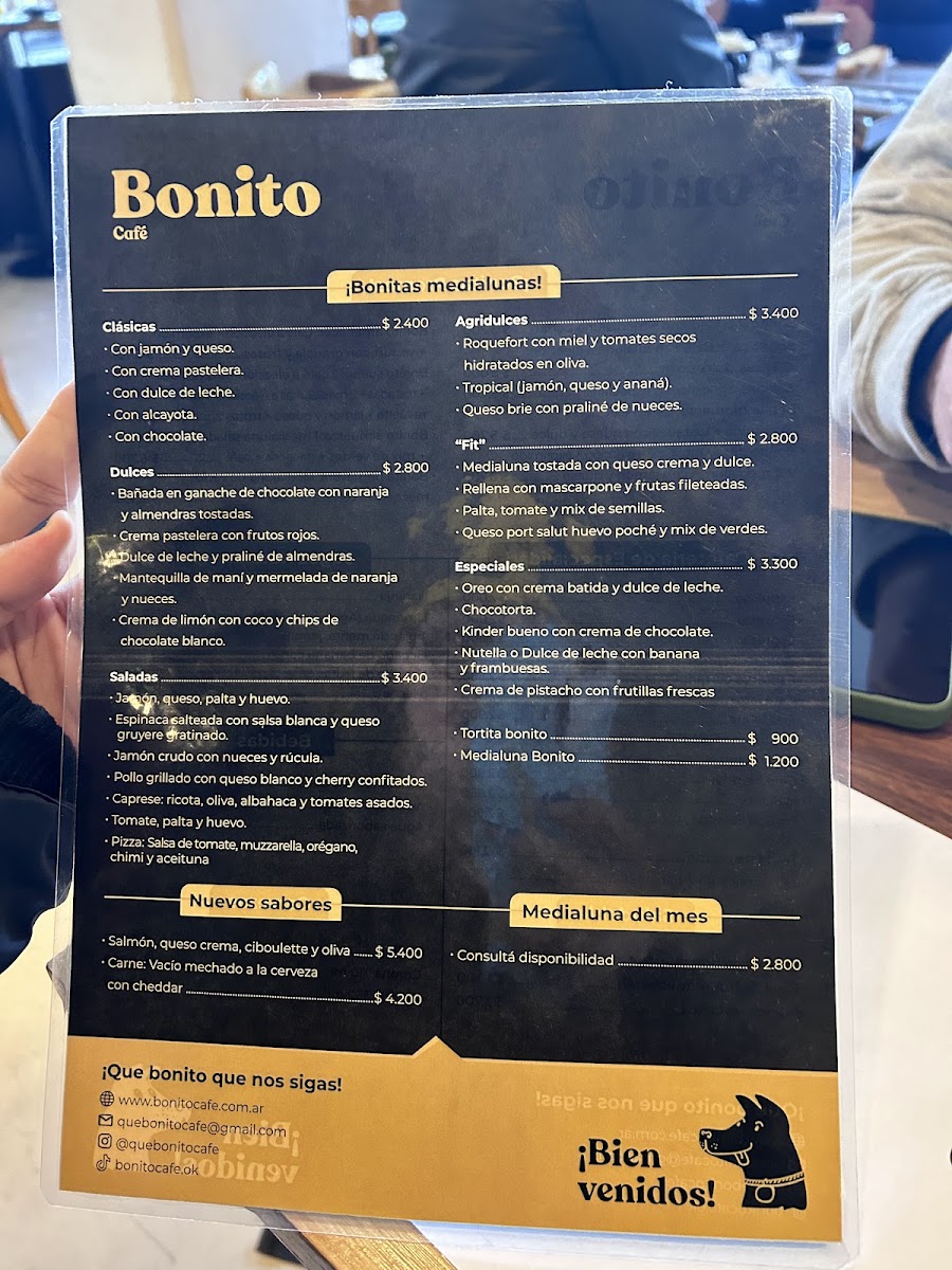 Bonito Café Photo Menu 2