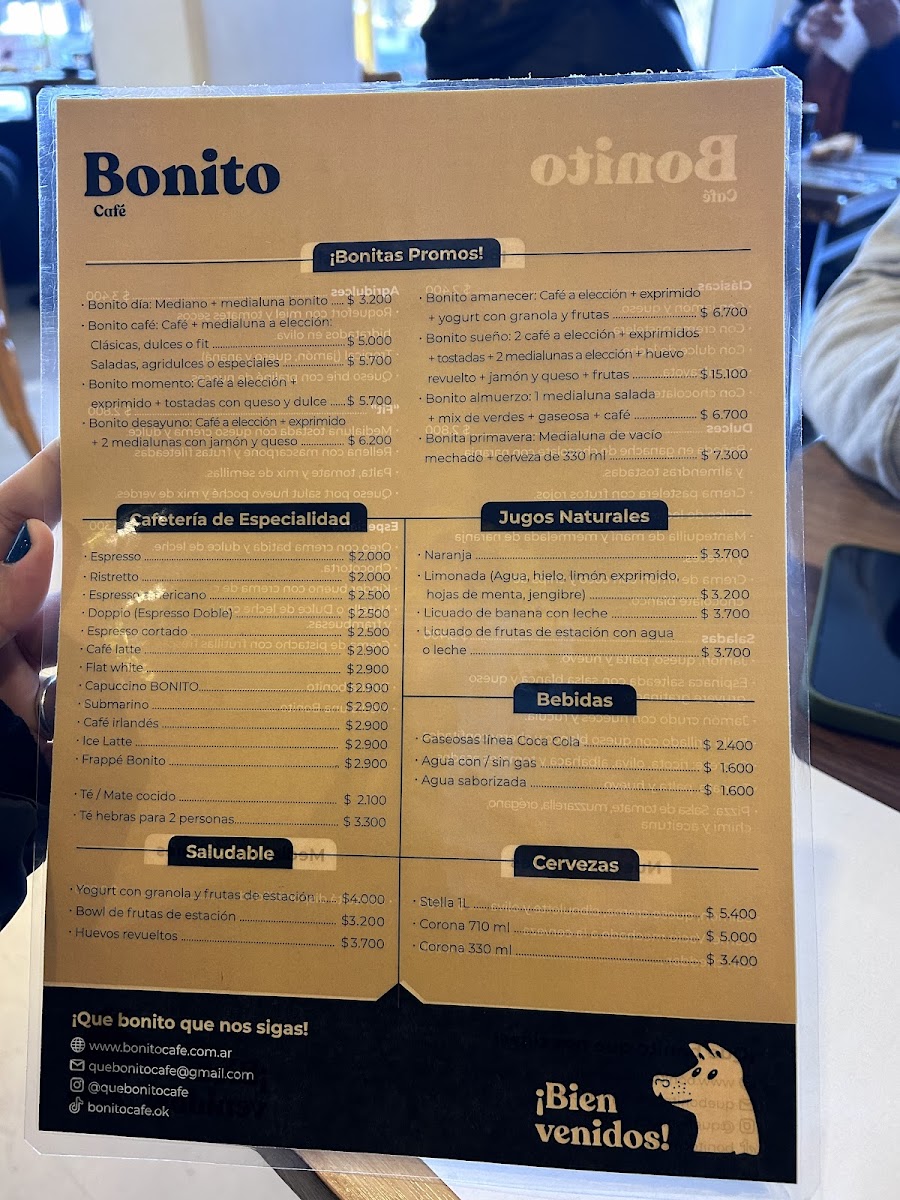 Bonito Café Photo Menu 4