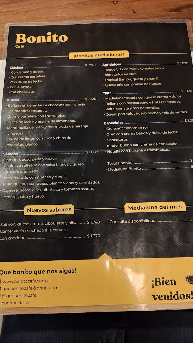 Bonito Café Photo Menu 6