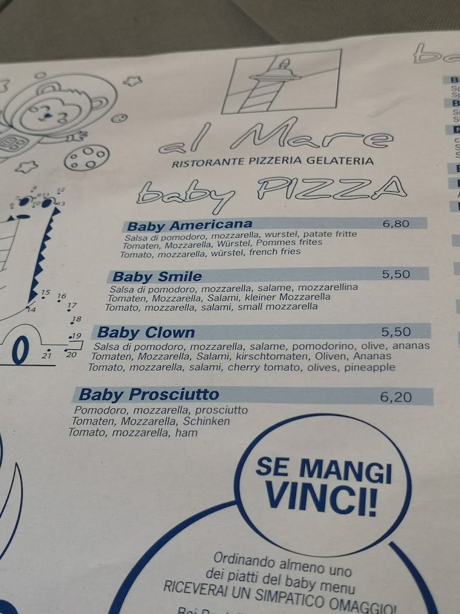 Ristorante Al Mare @Union Lido Mare Photo Menu 8