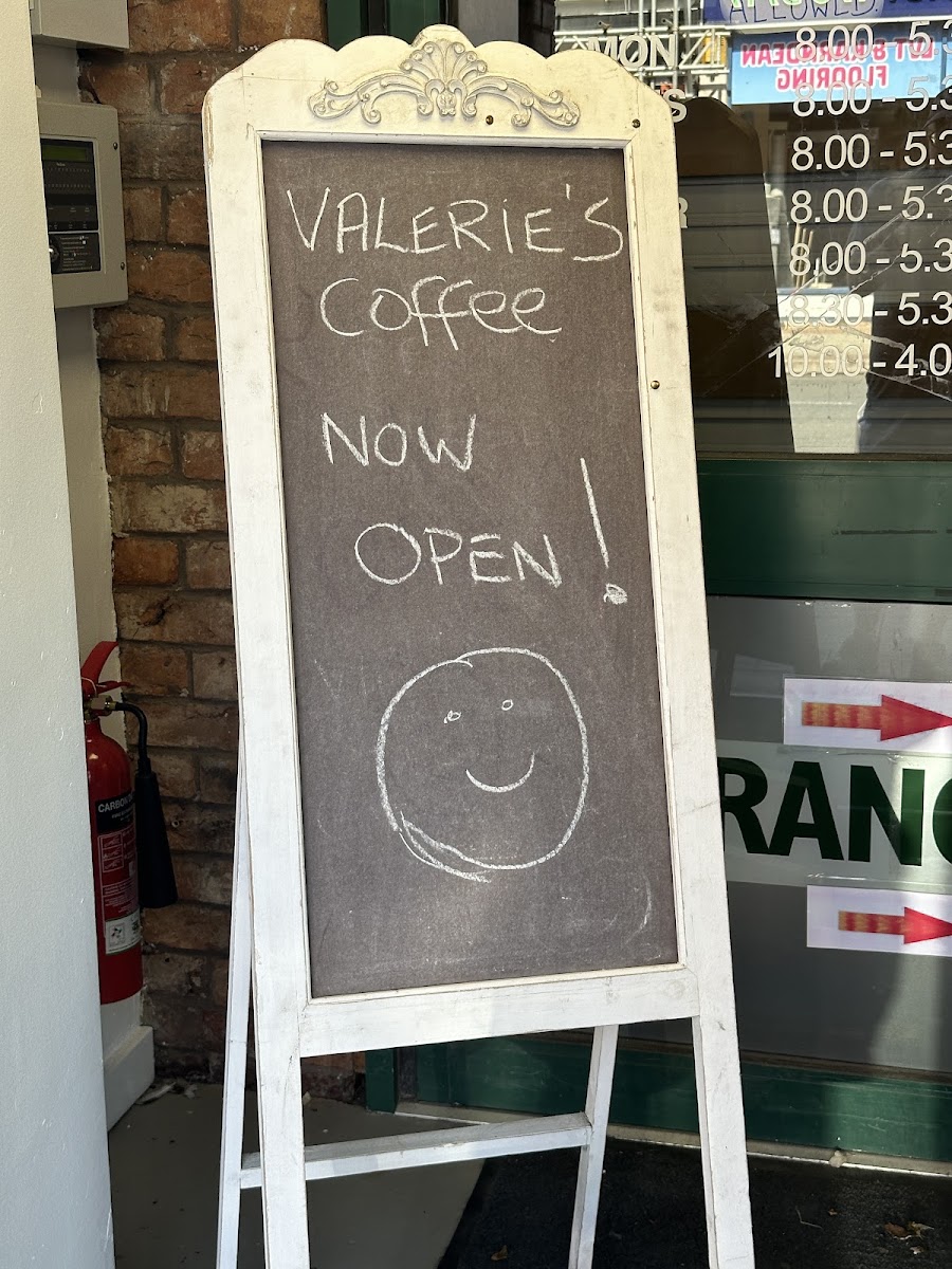 Valerie’s Coffee Photo Menu 5