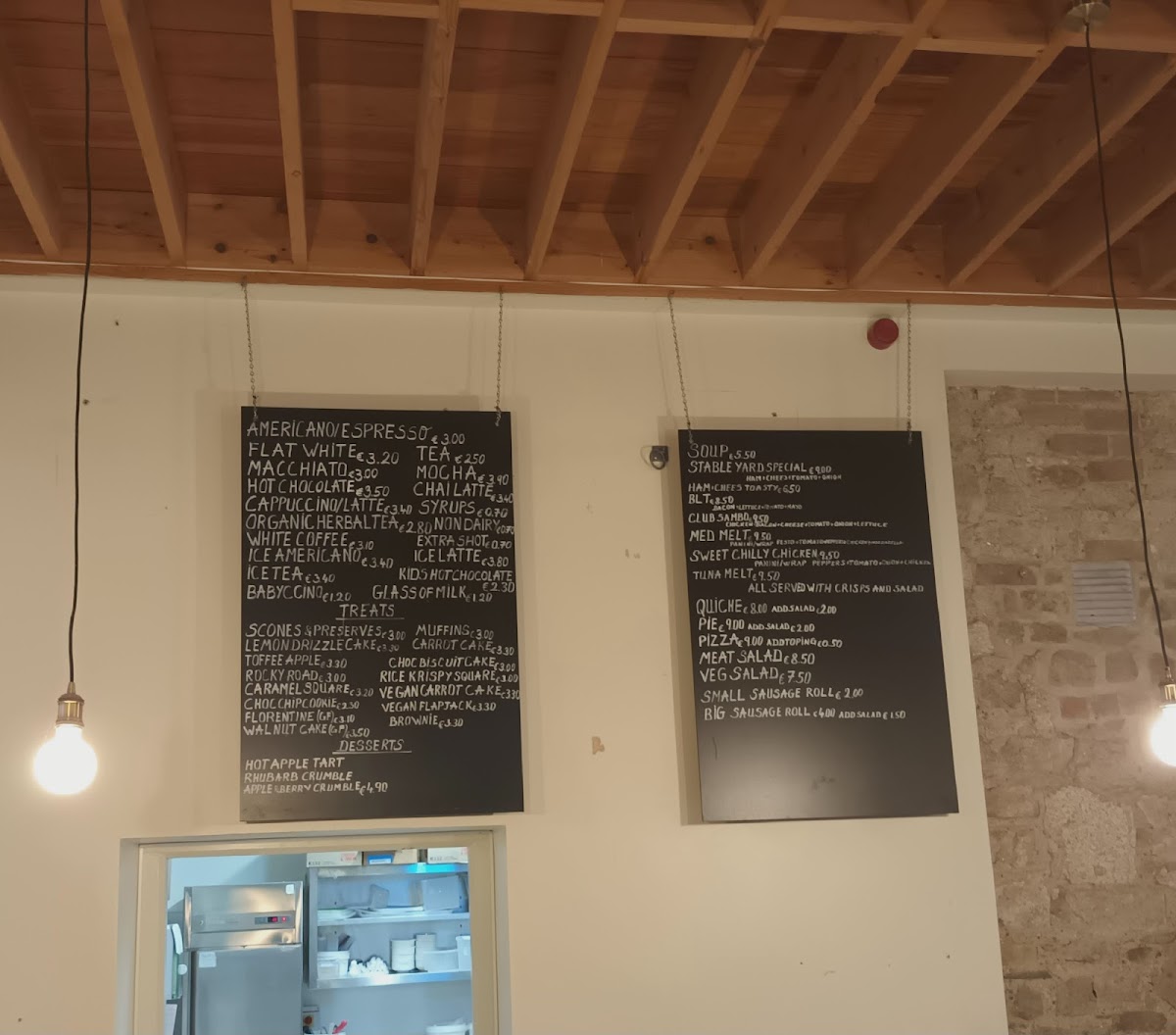 The Stableyard Cafe, Stable Yard, Cabinteely Park Photo Menu 4