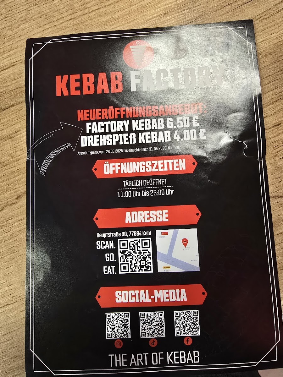 Kebab Factory Kehl | #TheArtOfKebab Photo Menu 3