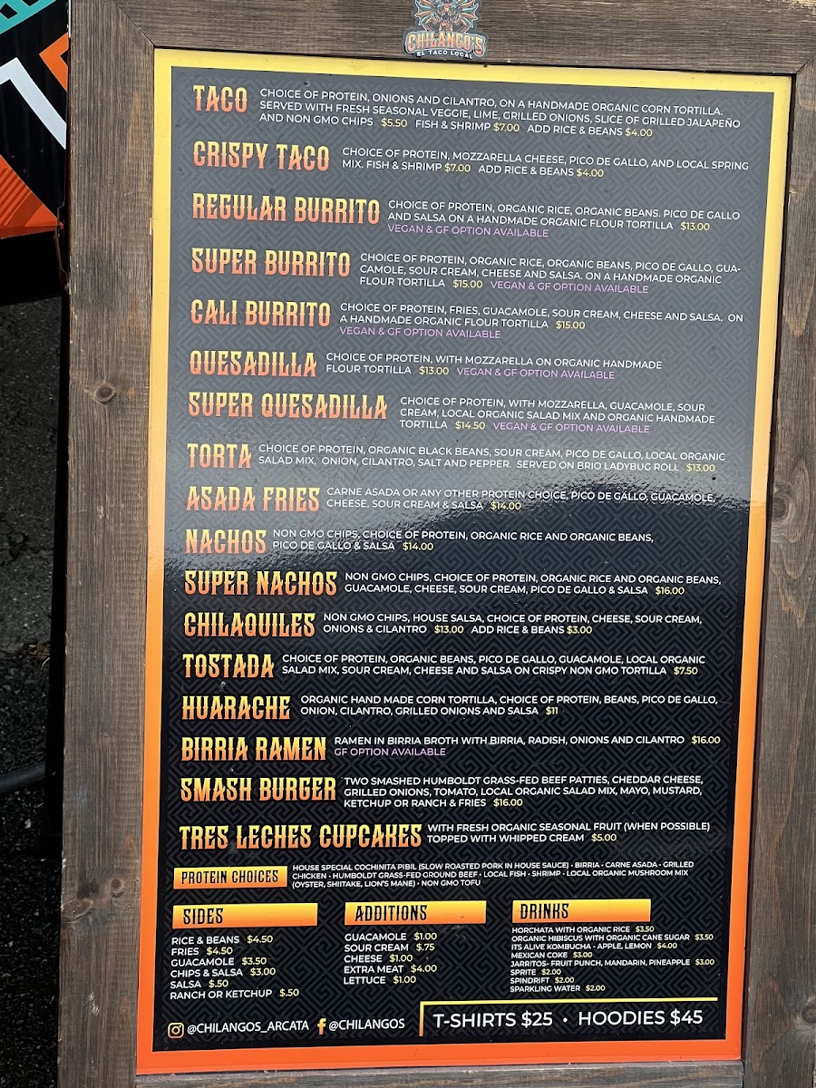 Chilango’s Photo Menu 3