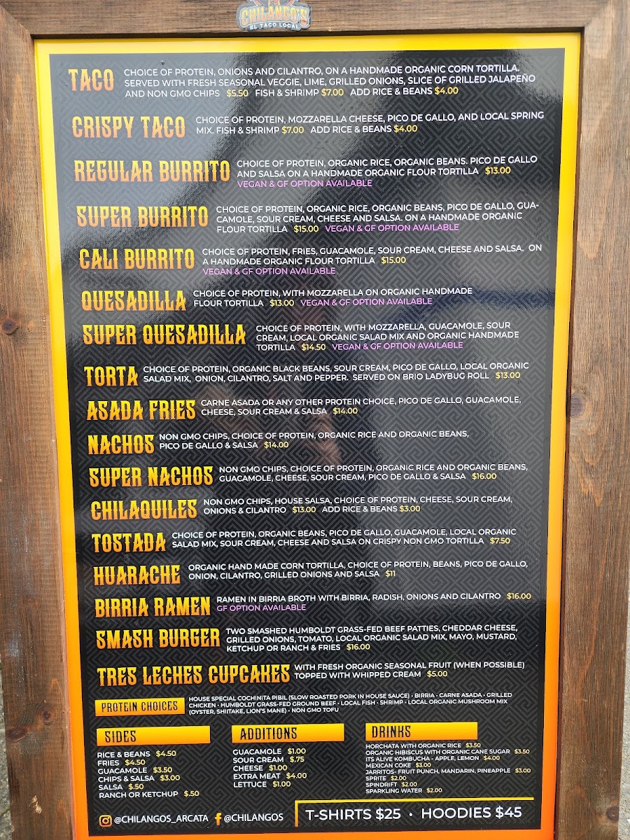 Chilango’s Photo Menu 4