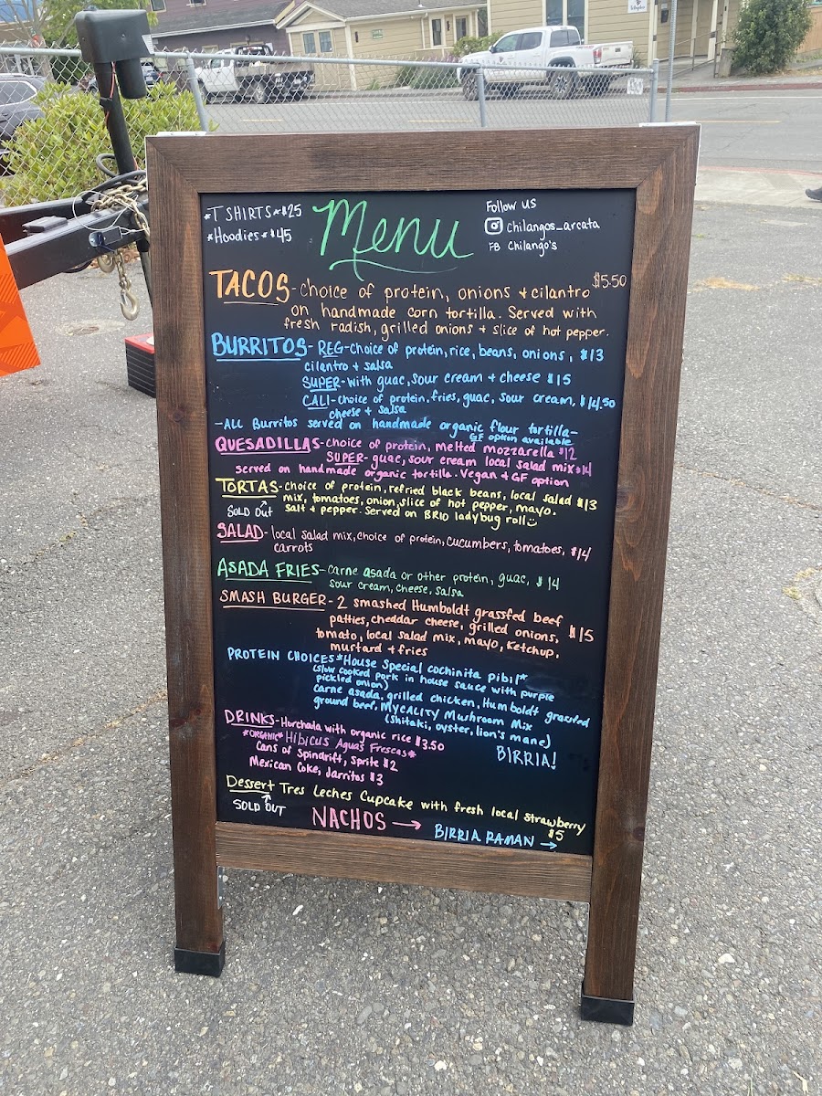 Chilango’s Photo Menu 6