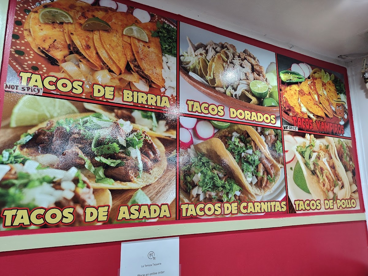 La Terraza Taqueria Photo Menu 5