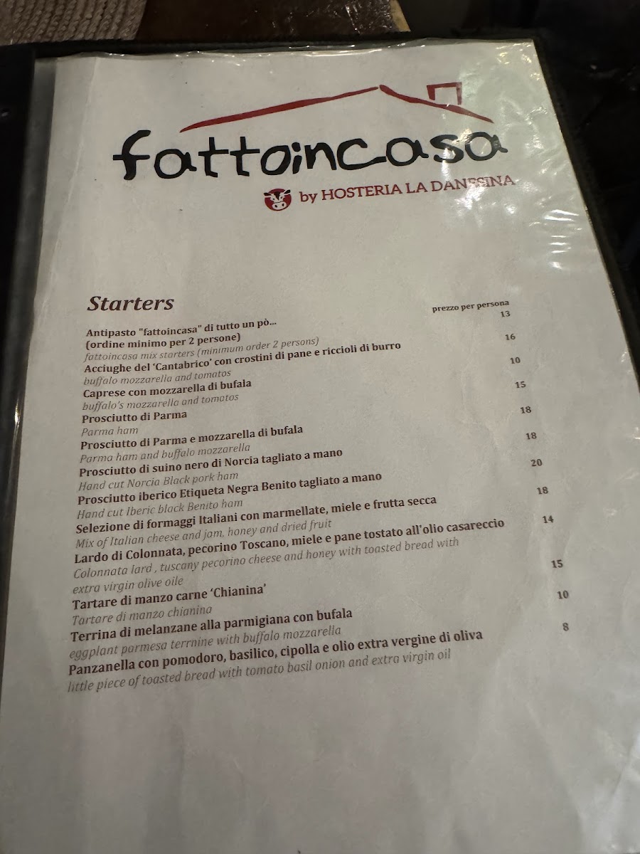Fattoincasa by hosteria la danesina Photo Menu 6