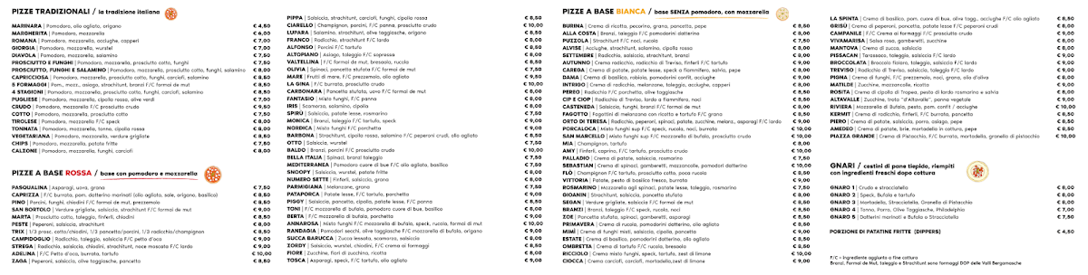 Pizzeria San Bortolo Photo Menu 1