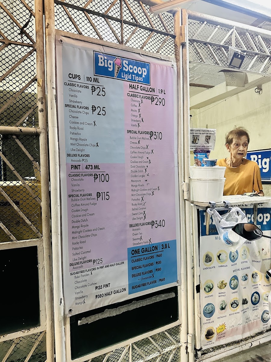 GJJ Everything Frozen Ligid Tipas (We sell Big Scoop Ice Cream) Photo Menu 1