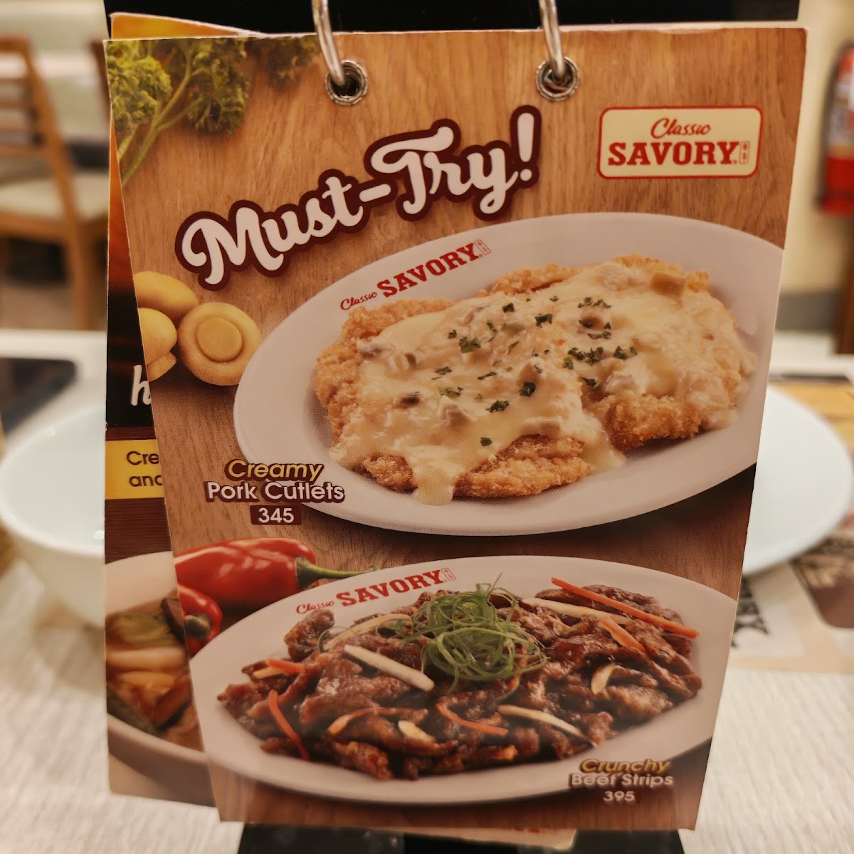 Classic Savory Gmall Photo Menu 1