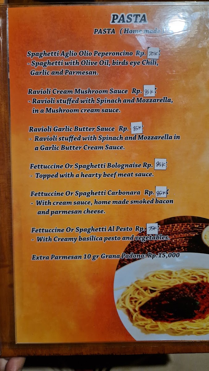 Secret Bay restaurant Photo Menu 1