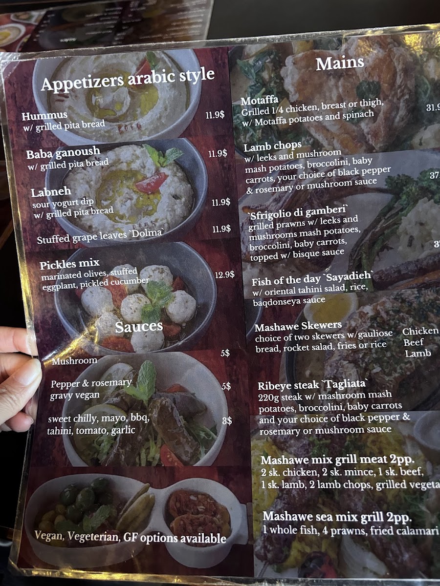 Mashawe Mediterranean BBQ Photo Menu 3