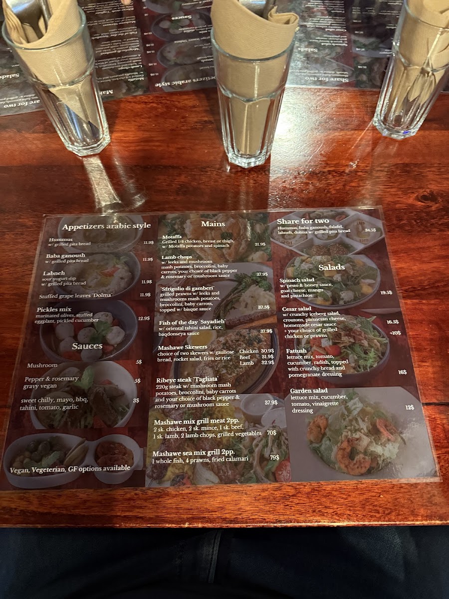 Mashawe Mediterranean BBQ Photo Menu 8