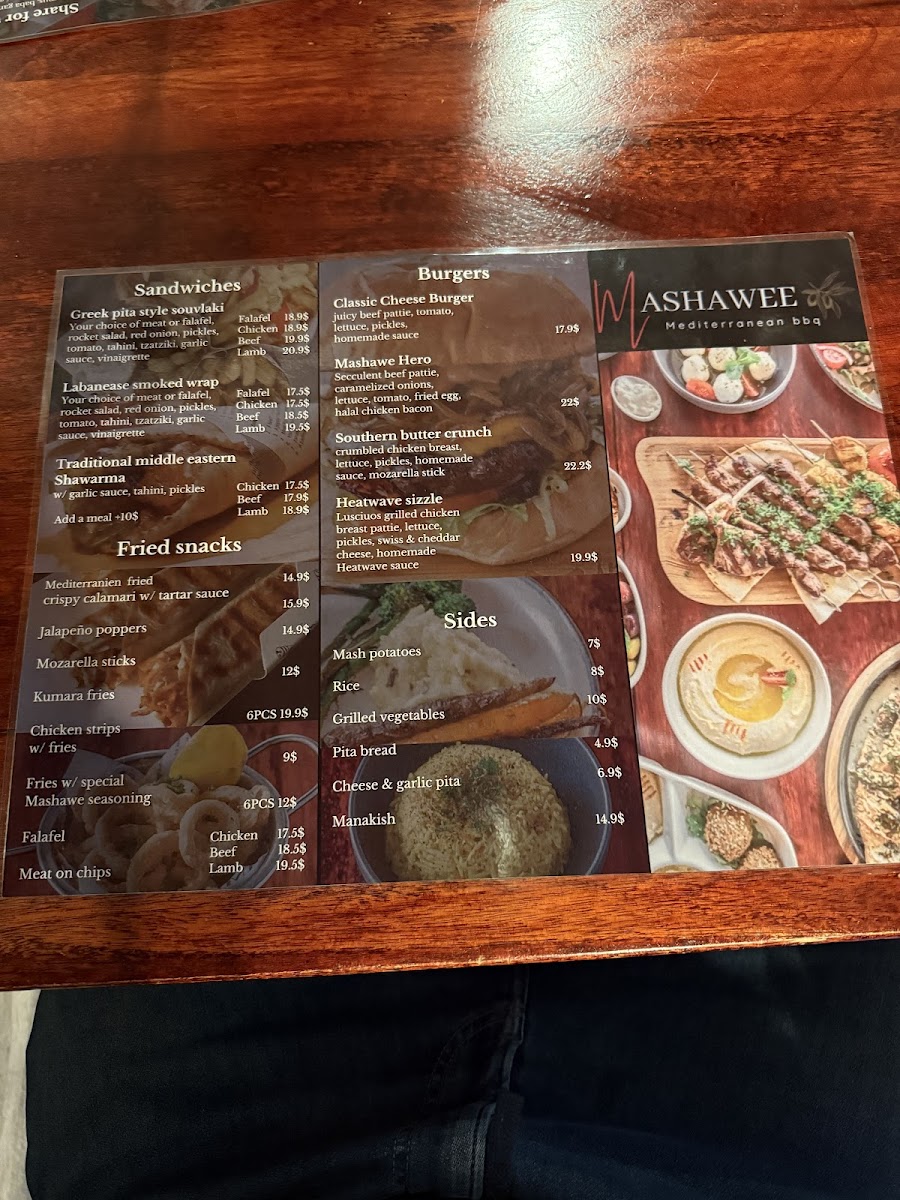 Mashawe Mediterranean BBQ Photo Menu 9