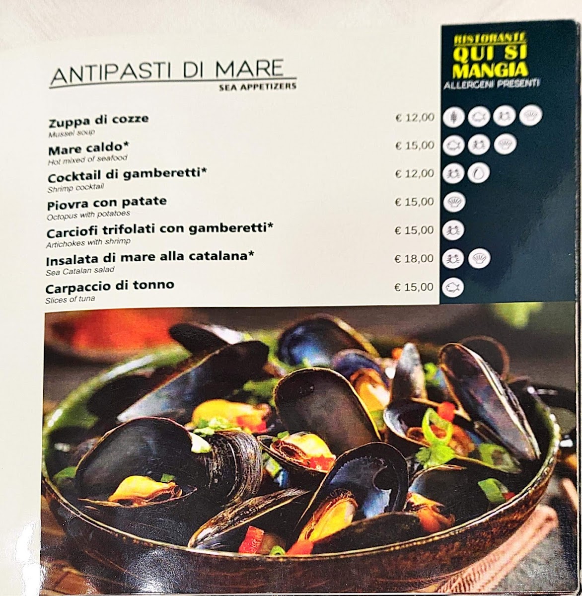 Ristorante Qui Si Mangia Photo Menu 9