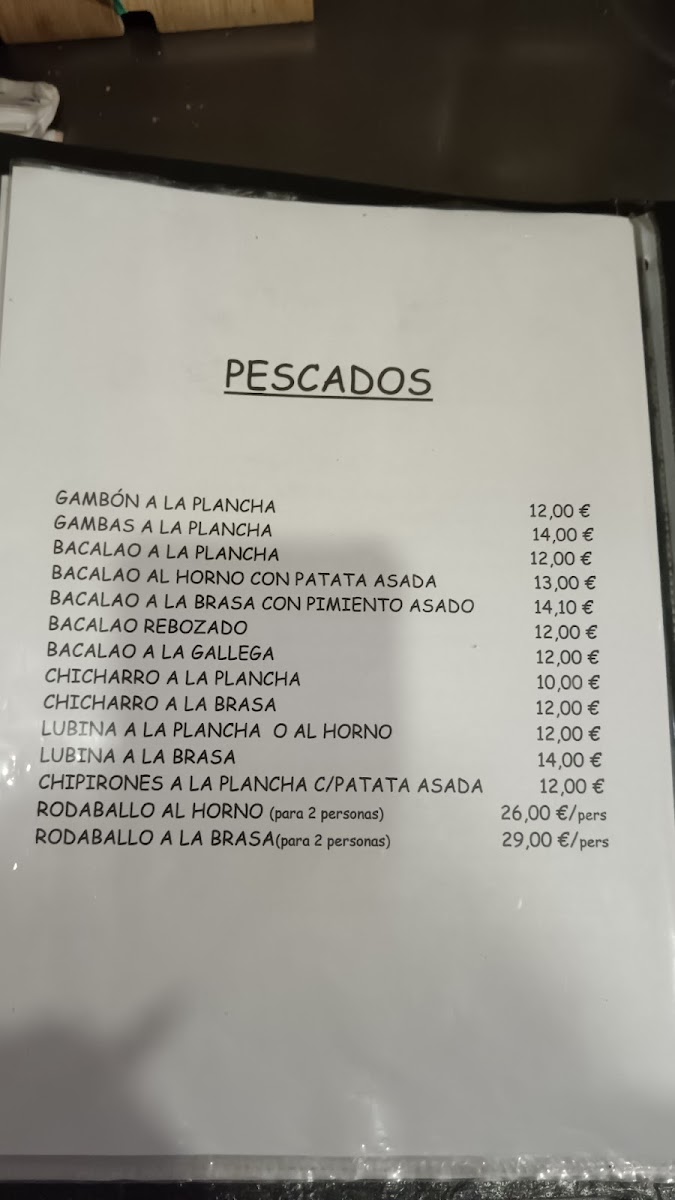 Restaurante 'Camilo' Photo Menu 3