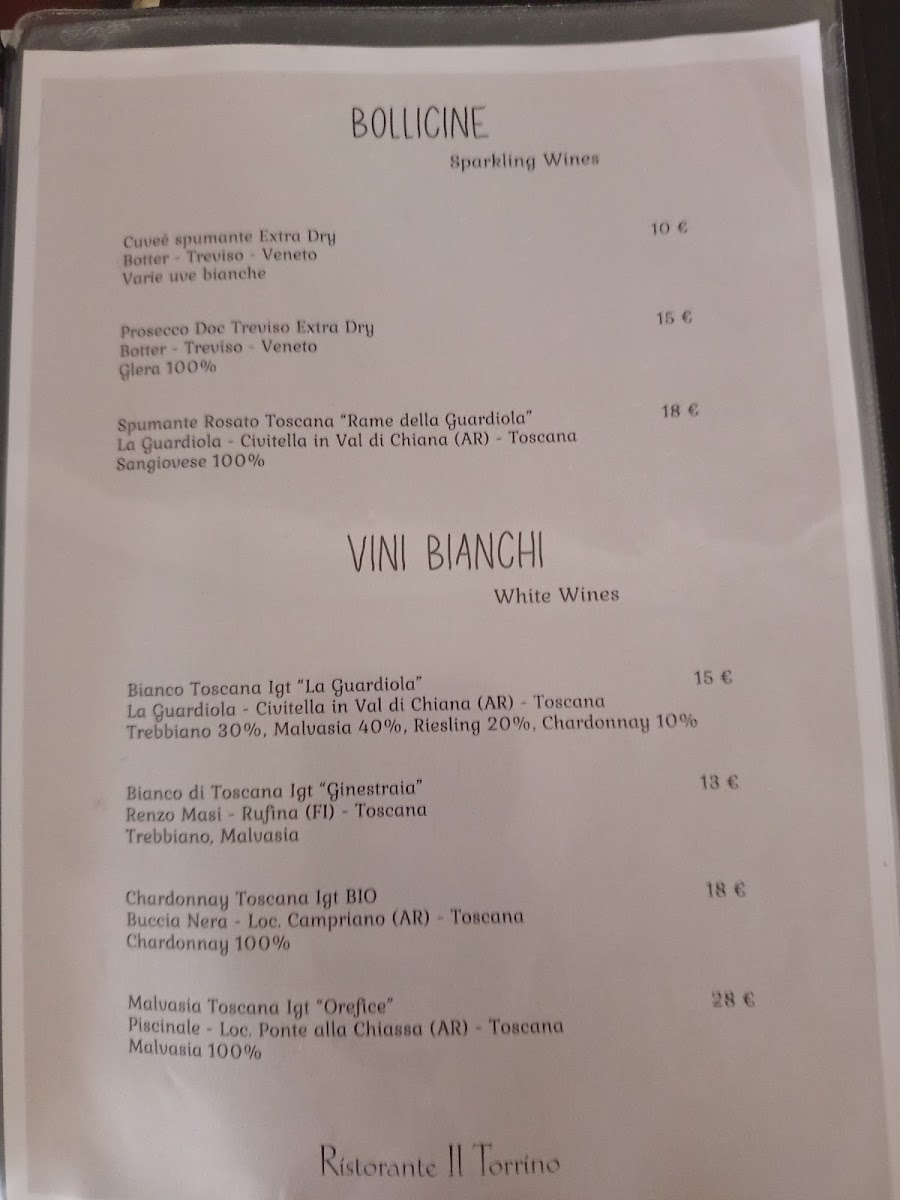 Ristorante Il Torrino Photo Menu 1