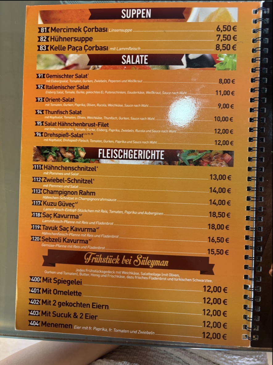 Süleyman usta'nin yeri Photo Menu 2