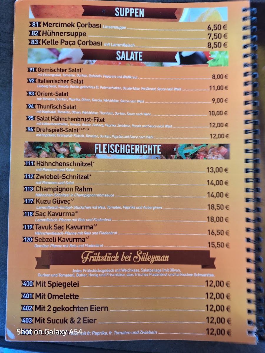 Süleyman usta'nin yeri Photo Menu 6