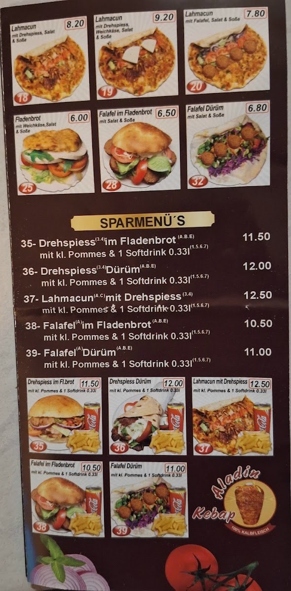 Aladin Kebap Photo Menu 4