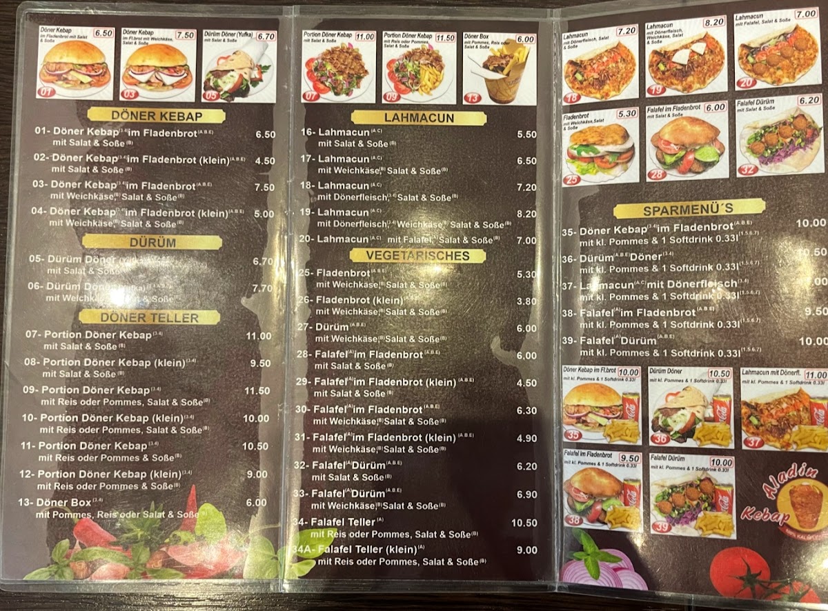 Aladin Kebap Photo Menu 5