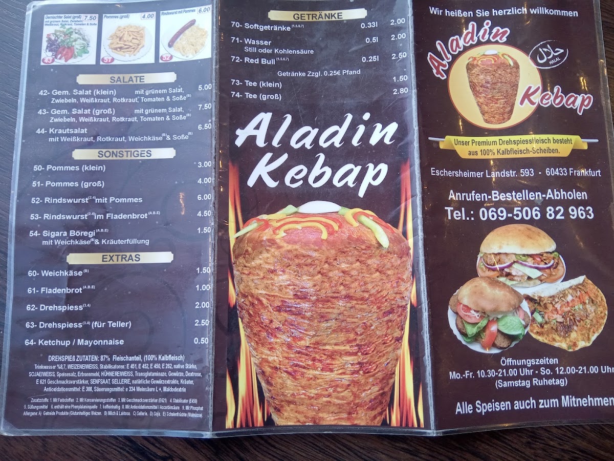 Aladin Kebap Photo Menu 6