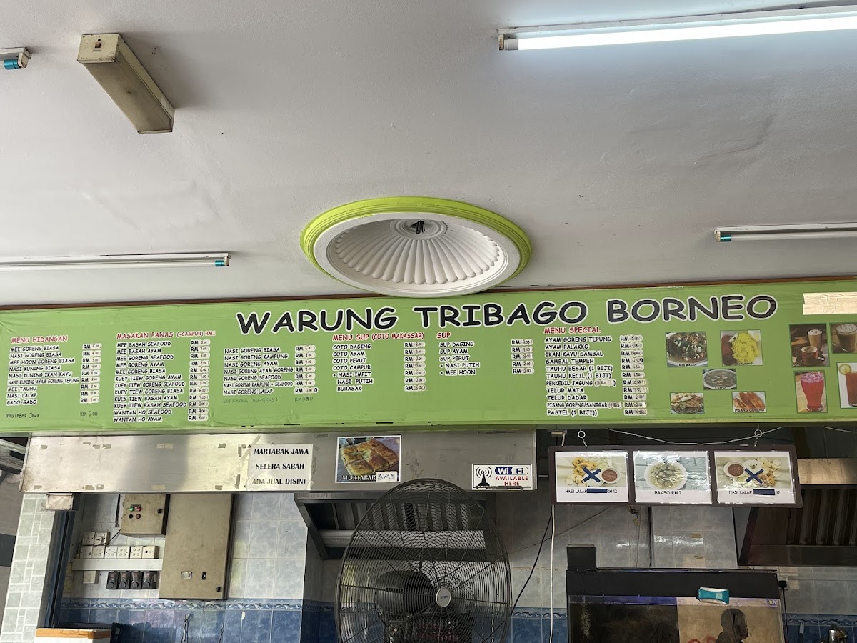 Warung Tribago Selera Borneo Photo Menu 3