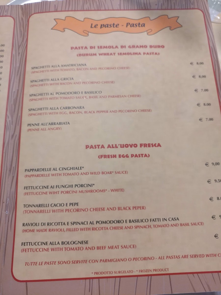Il Bersagliere - Prati Photo Menu 10