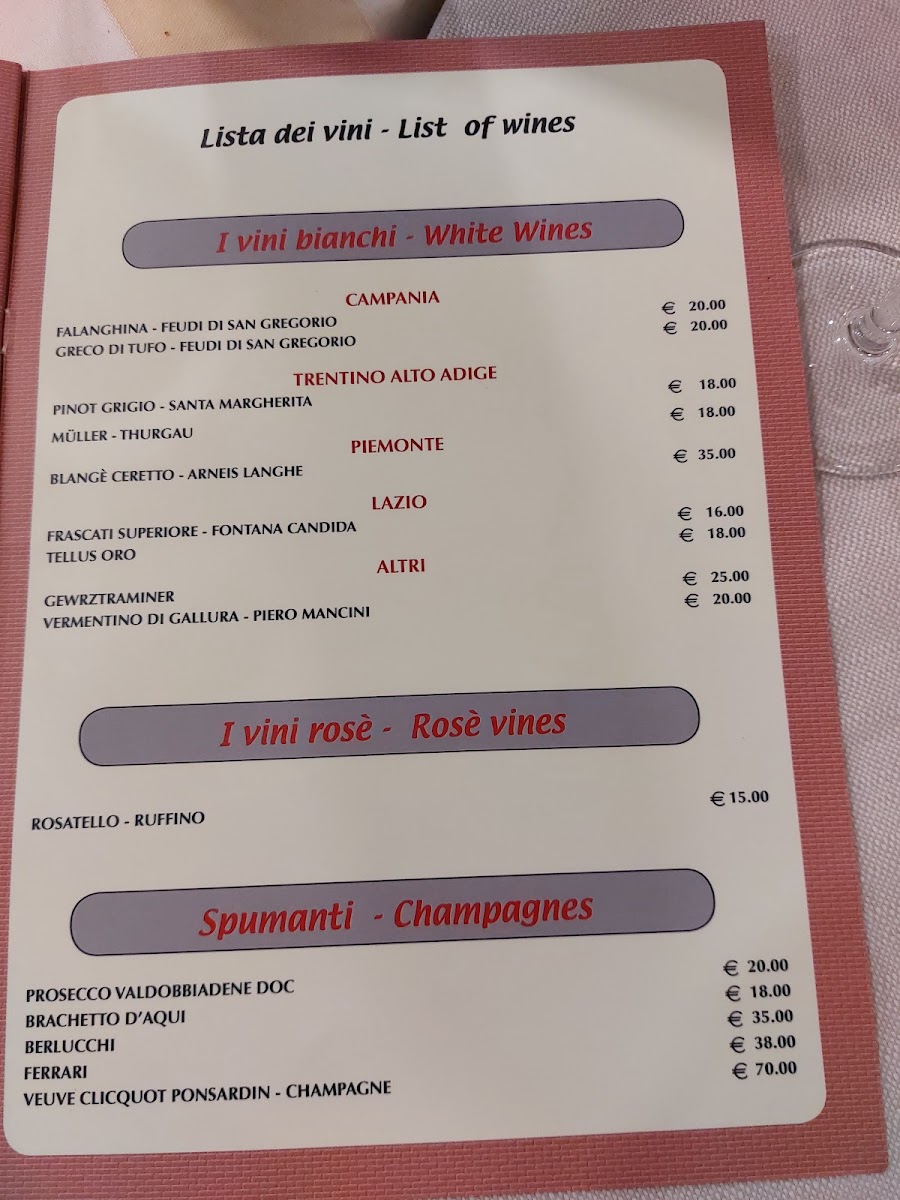 Il Bersagliere - Prati Photo Menu 4