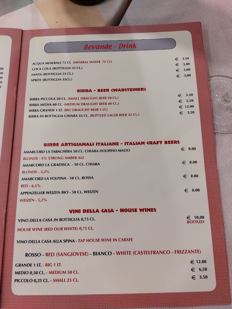 Il Bersagliere - Prati Photo Menu 5
