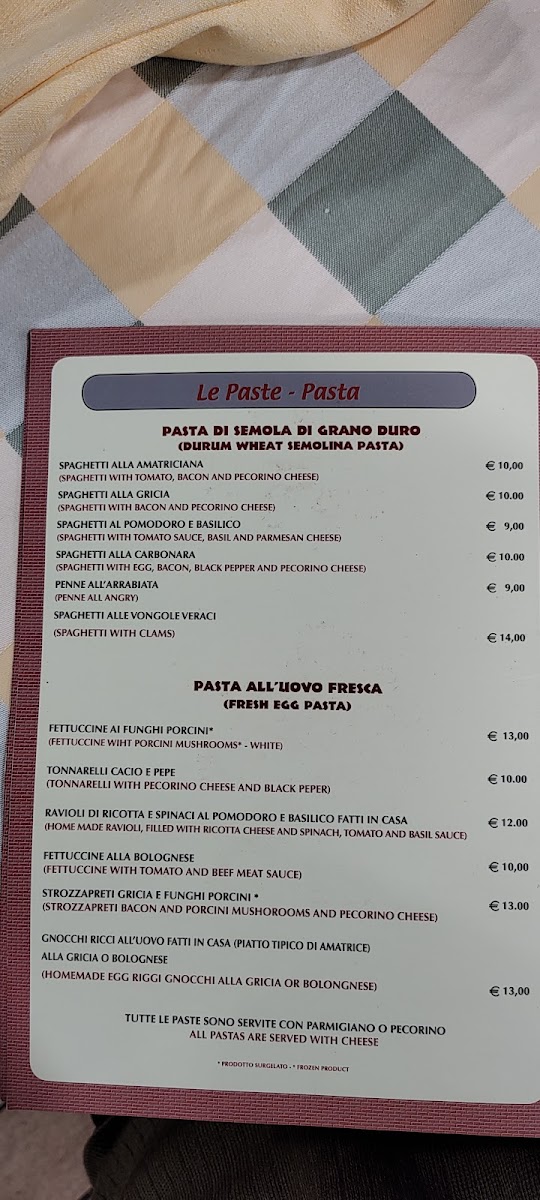 Il Bersagliere - Prati Photo Menu 6
