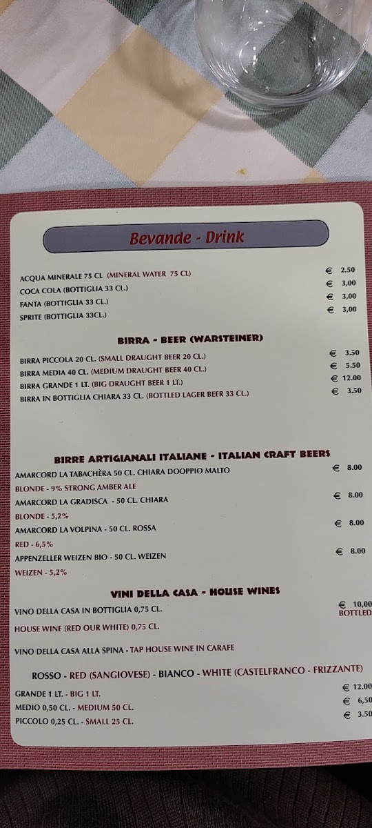 Il Bersagliere - Prati Photo Menu 8