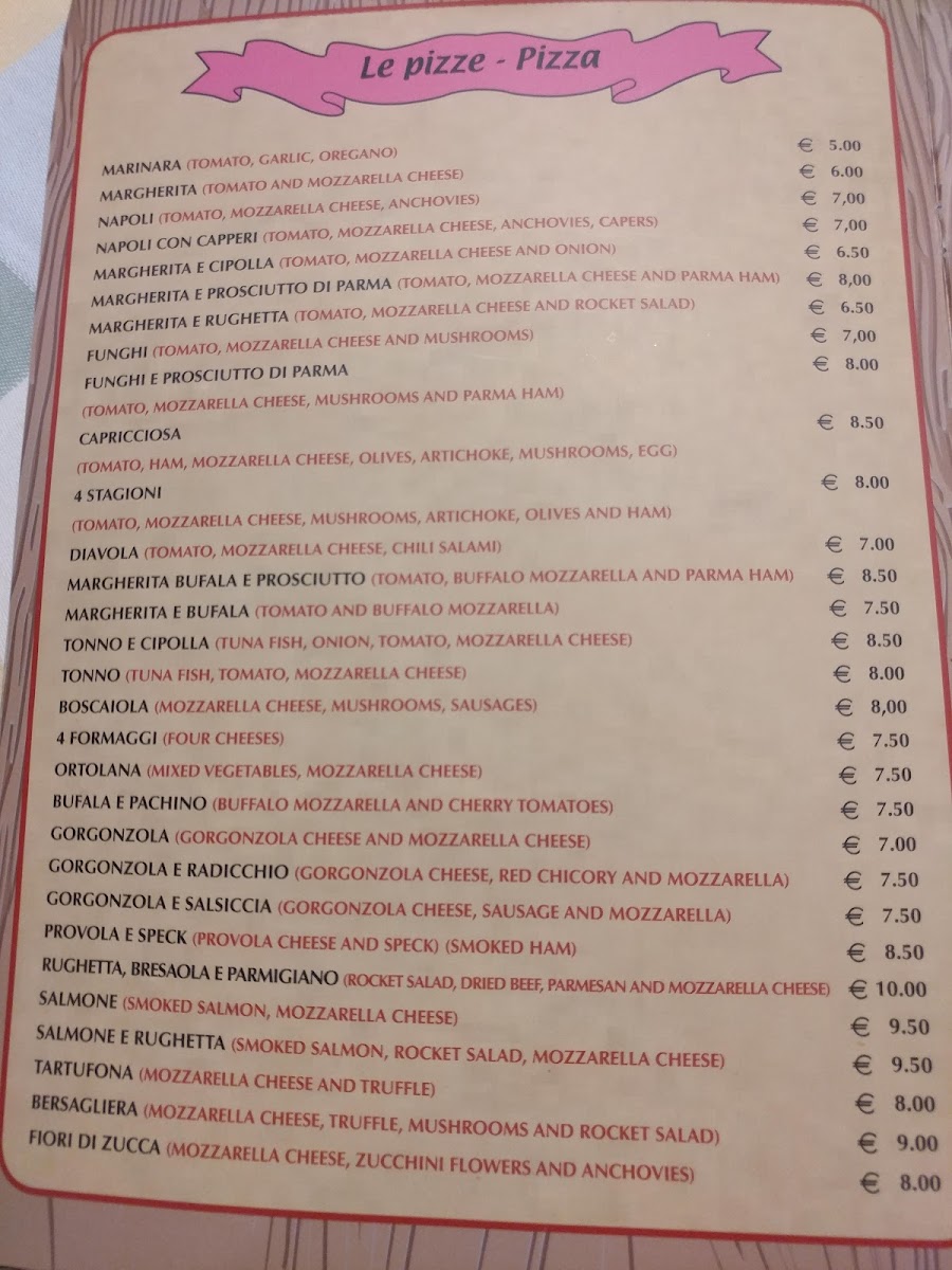Il Bersagliere - Prati Photo Menu 9