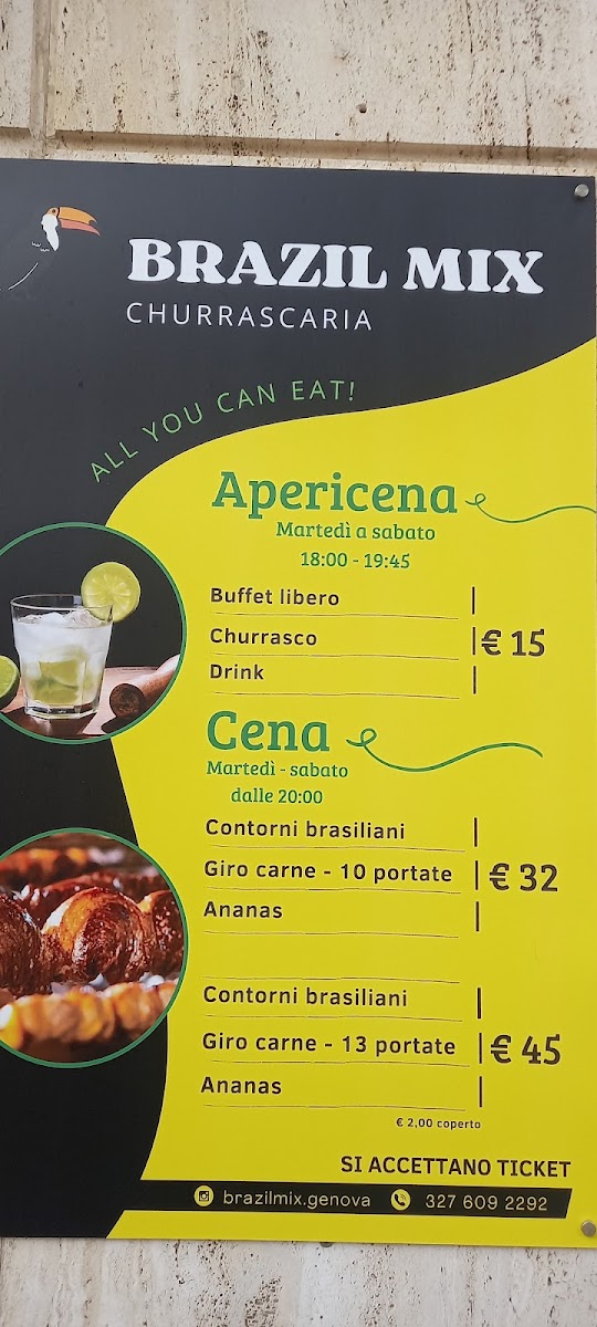 Brazil Mix Photo Menu 1