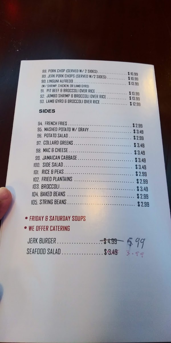 Hibiscus Restaurant Photo Menu 1