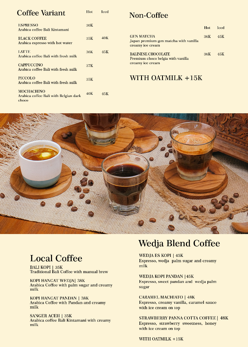 Wedja Restaurant Photo Menu 1