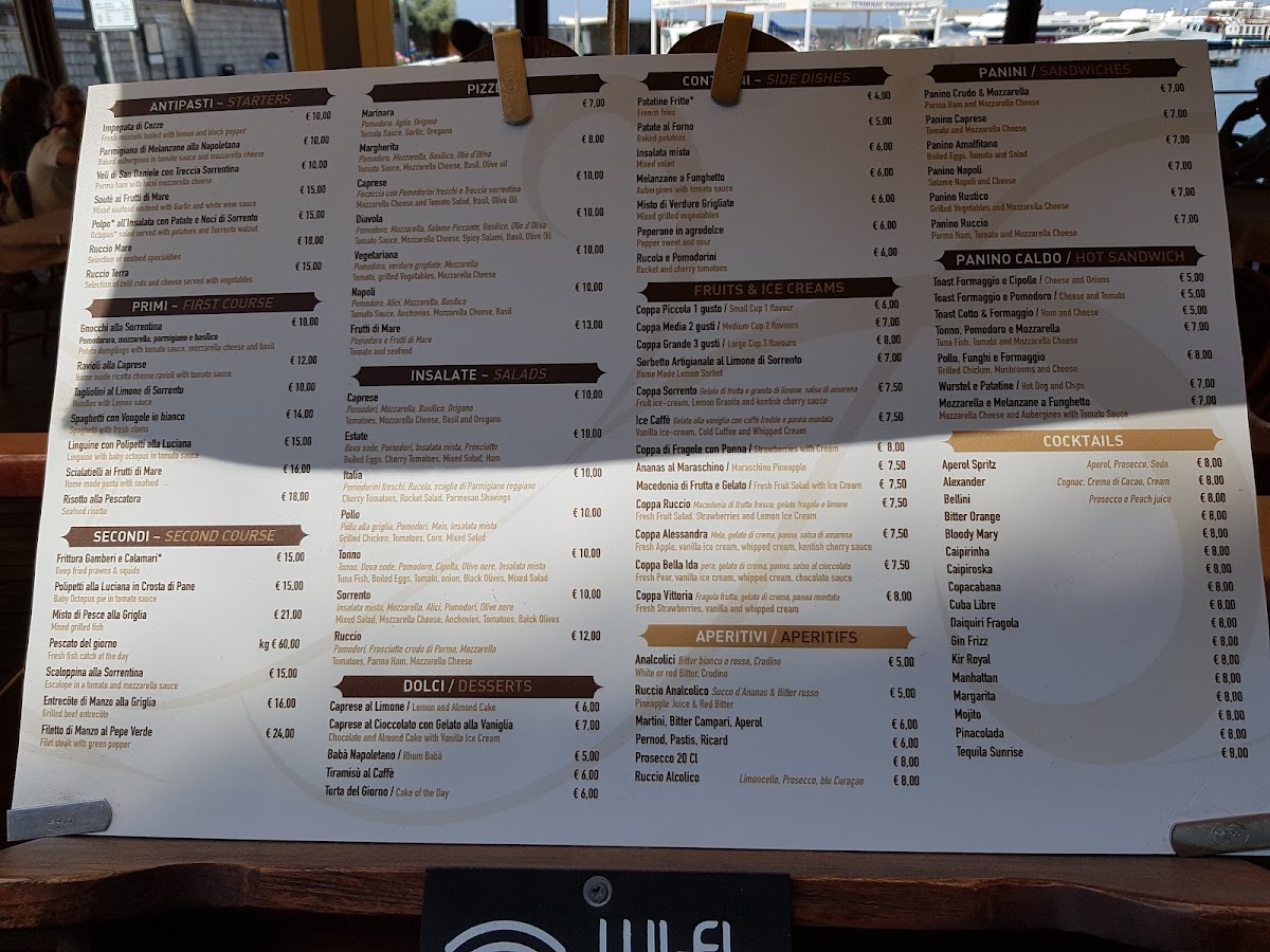 Ristorante Ruccio Photo Menu 5