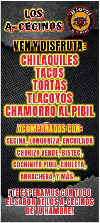 LOS A-CECINOS Photo Menu 1